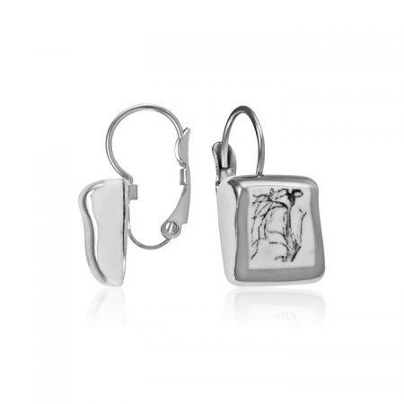 Csontváry Platinum Earrings