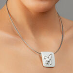 Lily King Platinum Pendant